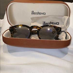 Illesteva Leonard Sunglasses Tortoise/ Silver